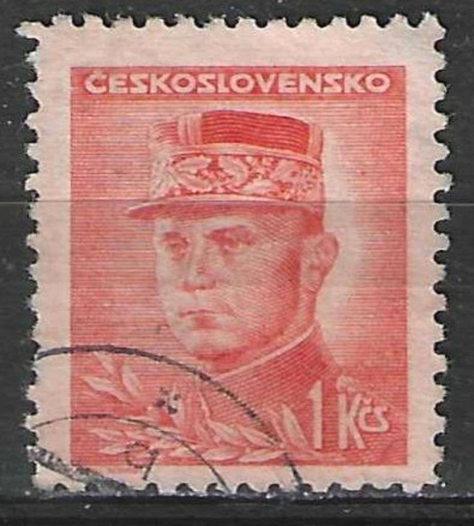 Tsjechoslowakije 1945/1947 - Yvert 406A - Stefanik (ST), Postzegels en Munten, Postzegels | Europa | Overig, Verzenden, Overige landen