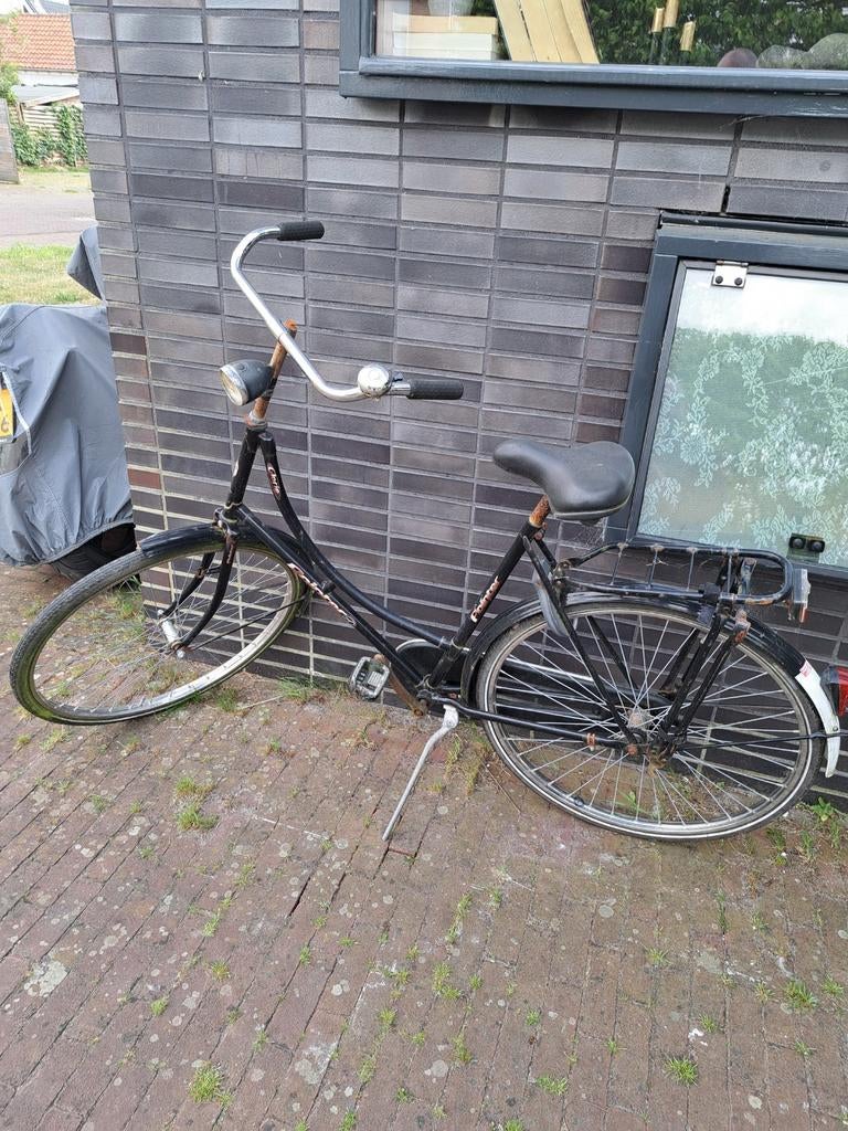 Opoe fiets, Ophalen, Gebruikt, Terugtraprem, Pointer