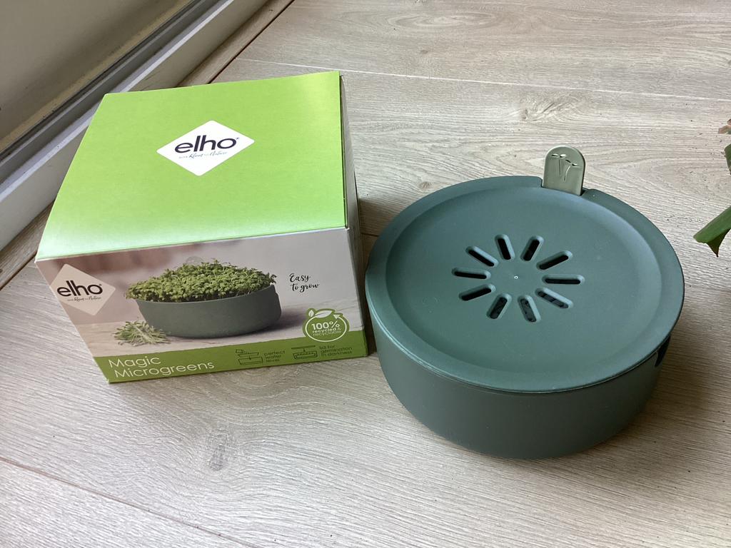 Elho Magic Microgreens kweekset - kiemgroenten. Nieuw, Tuin en Terras, Kweekspullen, Ophalen of Verzenden, Nieuw, Kweekbak