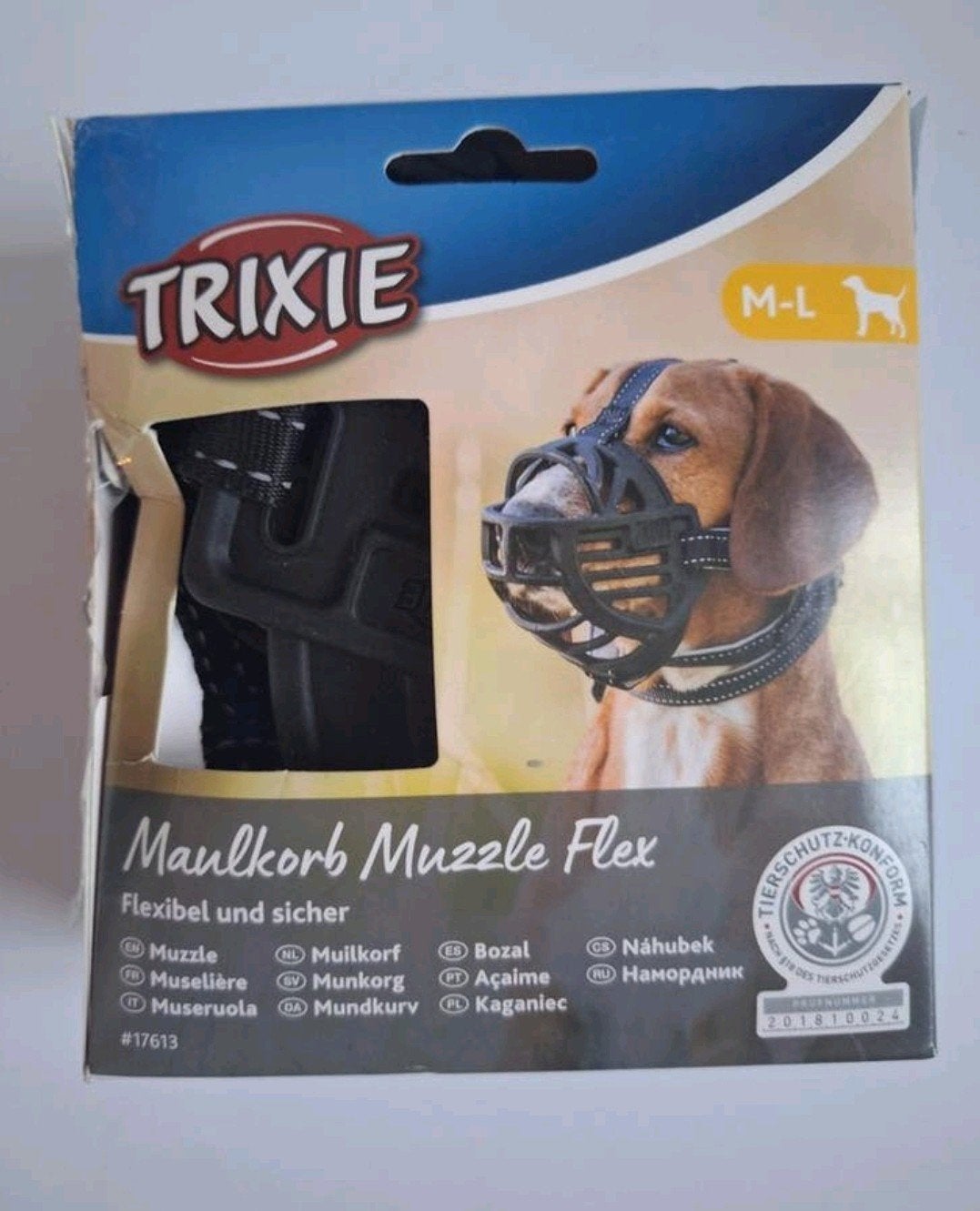 Trixie Muilkorf maat M-L, Gevondenengemaakt@gmail.com, Ophalen of Verzenden, Trixie, Nieuw