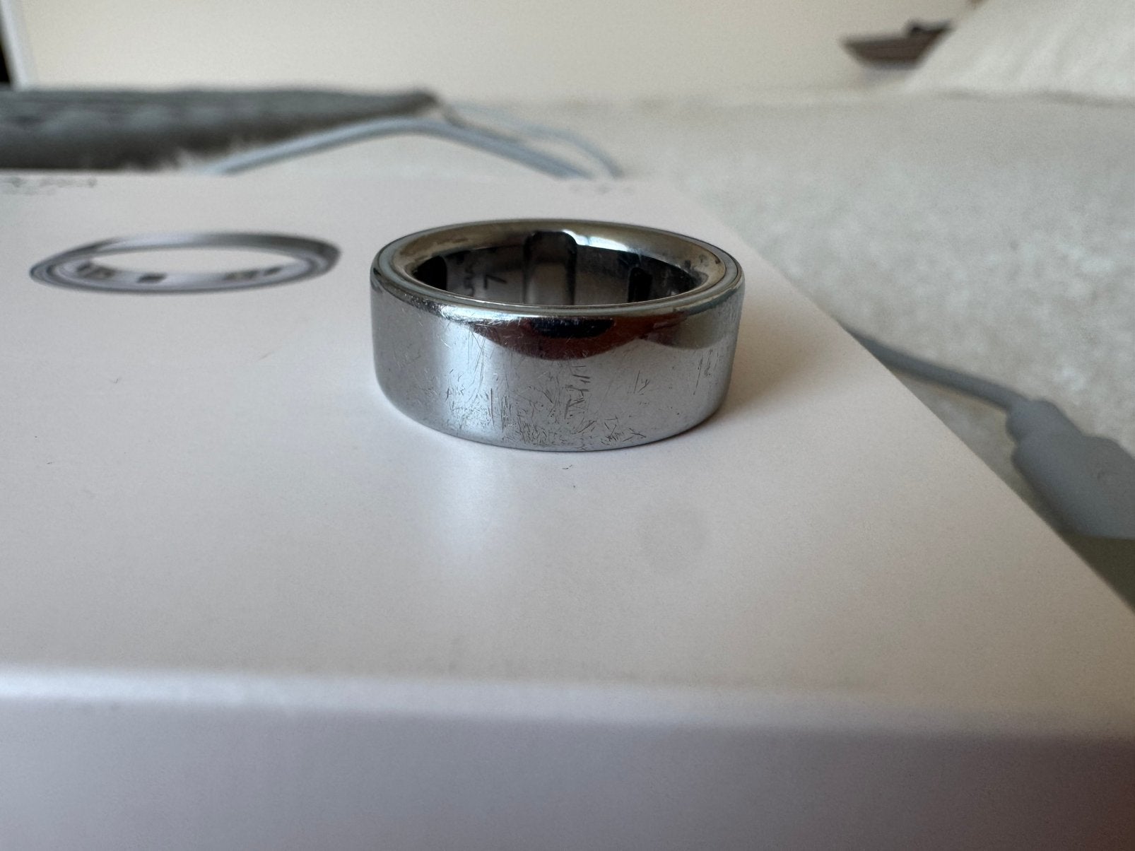 Oura Ring 4, size 7, Gebruikt, Ophalen of Verzenden, Kleiner dan 17, Dame
