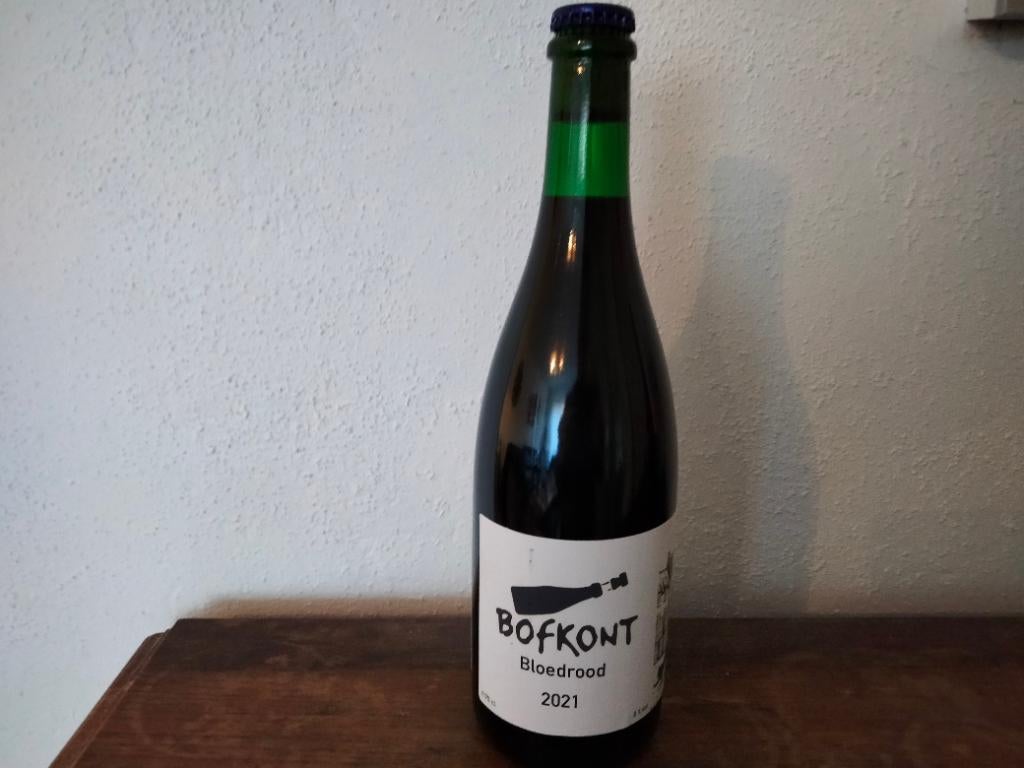 Volle fles Bofkont Bloedrood 2021, Verzamelen, Biermerken, Ophalen of Verzenden, Nieuw, Flesje(s), Overige merken