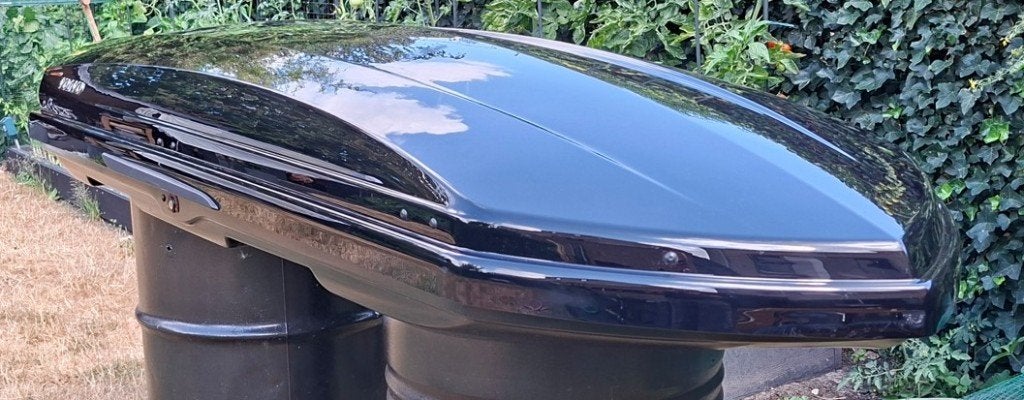 Thule dynamic 900 dakkoffer (inhoud 430 liter), Ophalen, Gebruikt