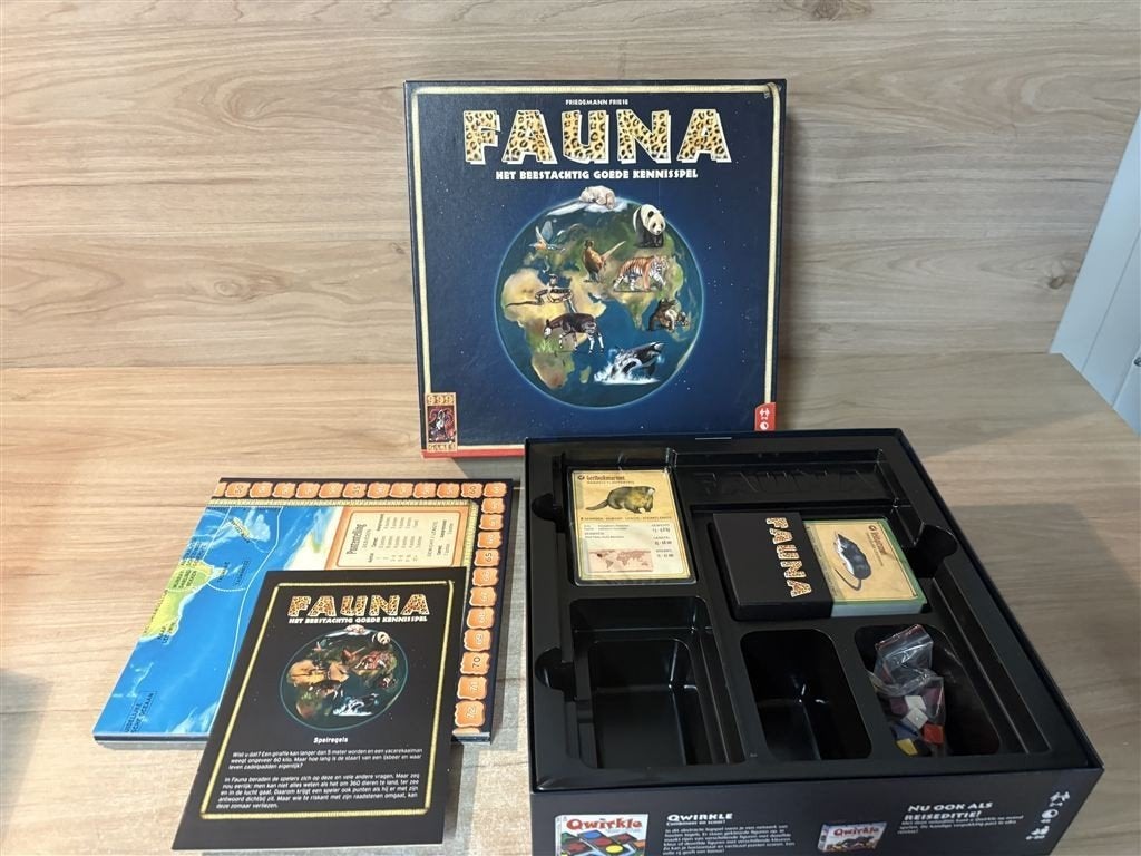 fauna 999 ganes - s7069, Hobby en Vrije tijd, Gezelschapsspellen | Bordspellen, Verzenden, Zo goed als nieuw