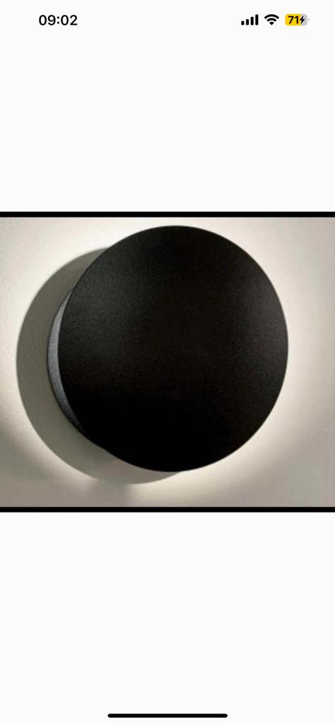 MilleLumen Circles Series 1- Black Wandlamp Single, Ophalen of Verzenden, Zo goed als nieuw