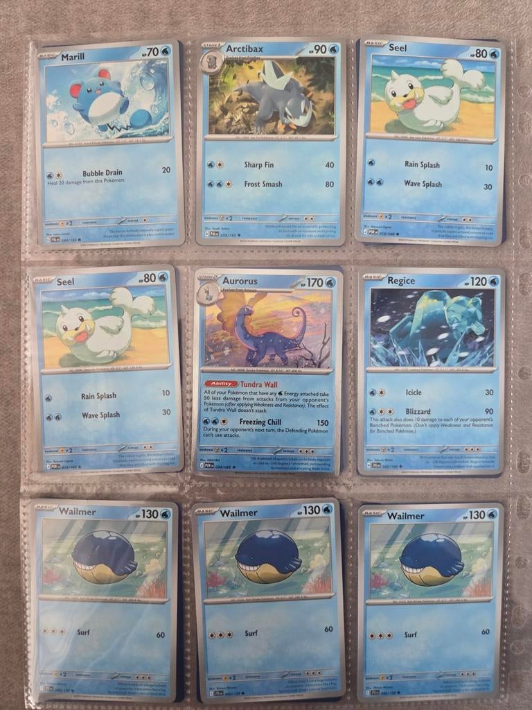 Negen Pokémon kaarten, Ophalen of Verzenden