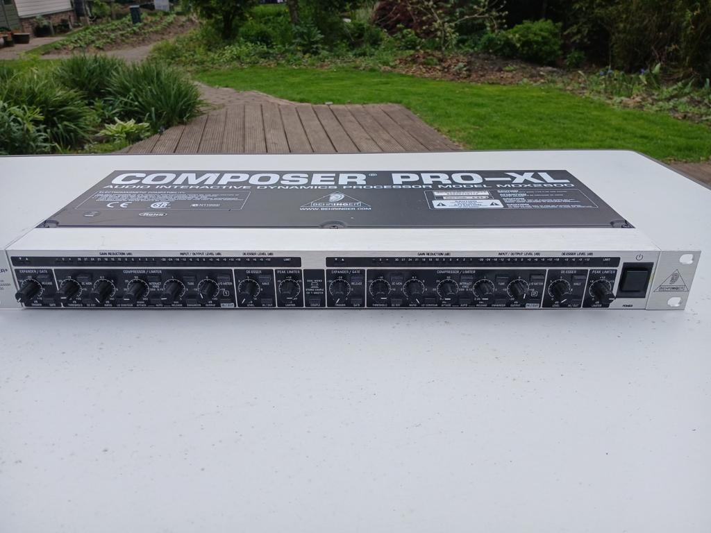 Behringer Composer Pro-XL MDX2600 Audio Processor, Muziek en Instrumenten, Mengpanelen, Ophalen of Verzenden, Gebruikt, Minder dan 5 kanalen