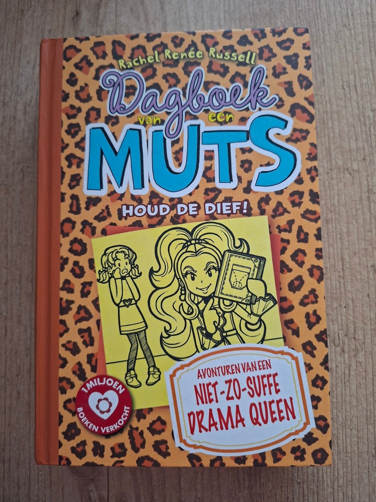 Dagboek van een muts. Houd de dief!, Ophalen of Verzenden, Zo goed als nieuw, Rachel Renée Russell