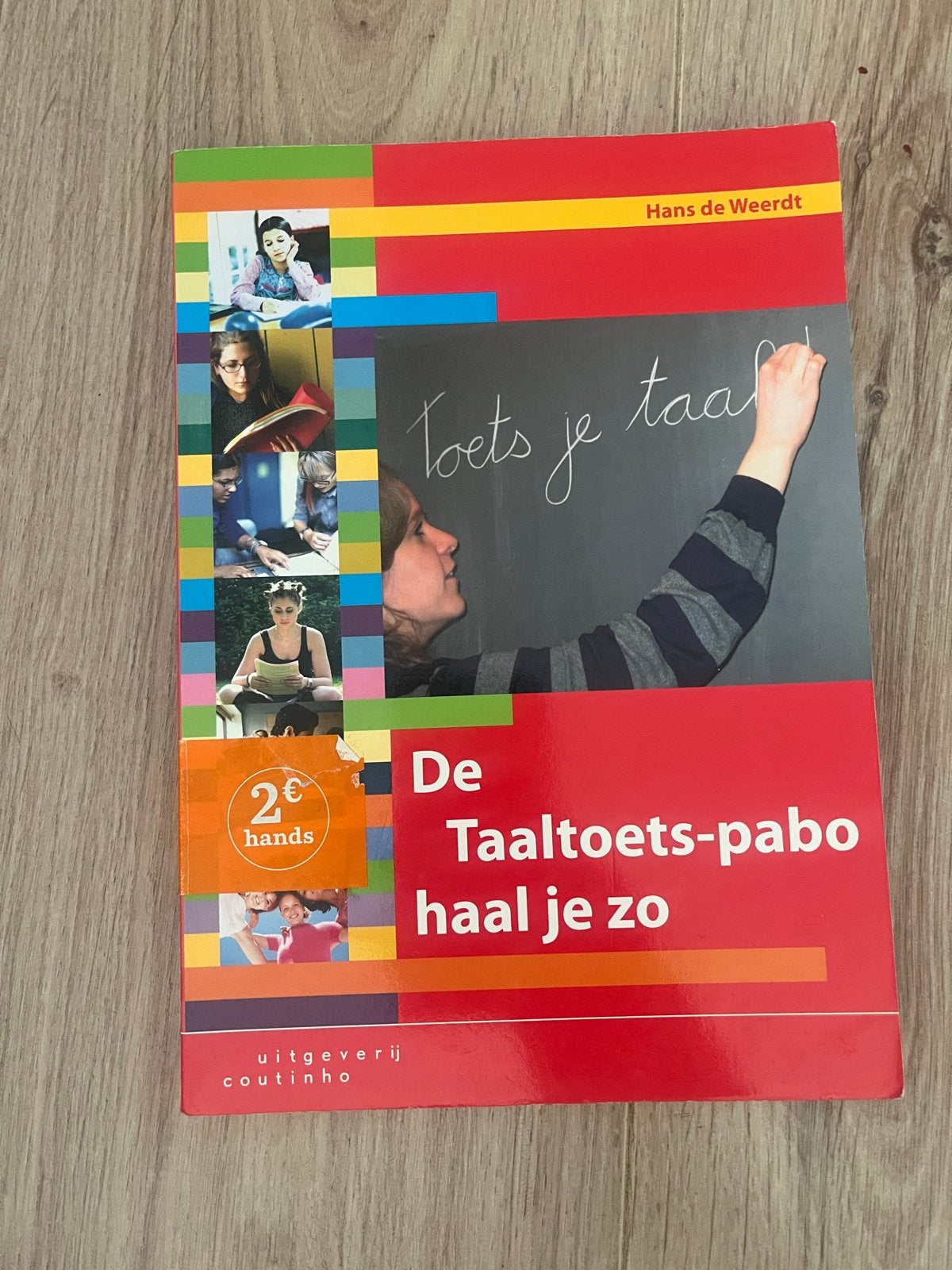 De Taaltoets-pabo haal je zo - Hans de Weerdt, Boeken, Ophalen of Verzenden, Alpha, Zo goed als nieuw, HBO