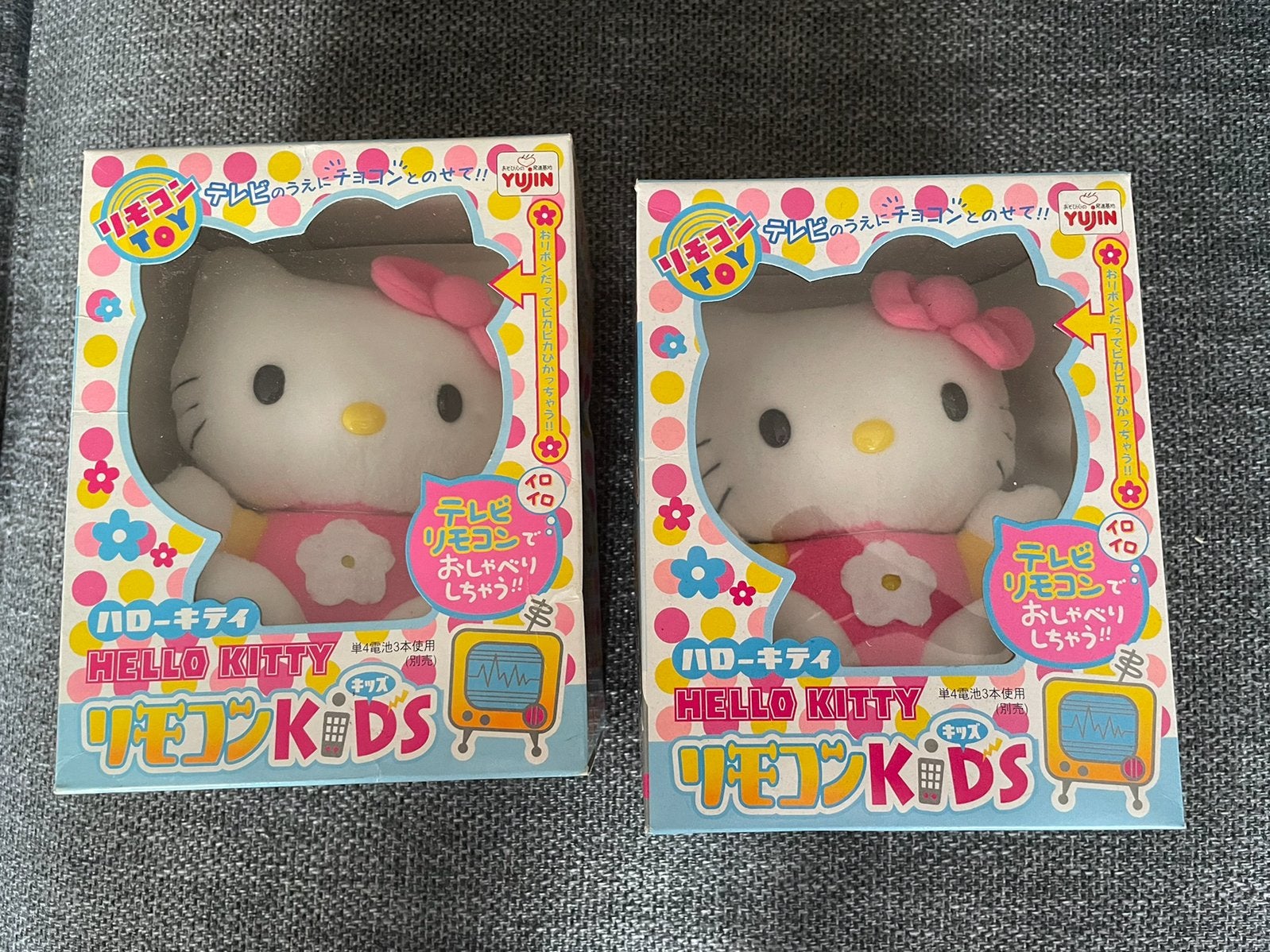 2x hello kitty knuffel, Ophalen of Verzenden, Zo goed als nieuw