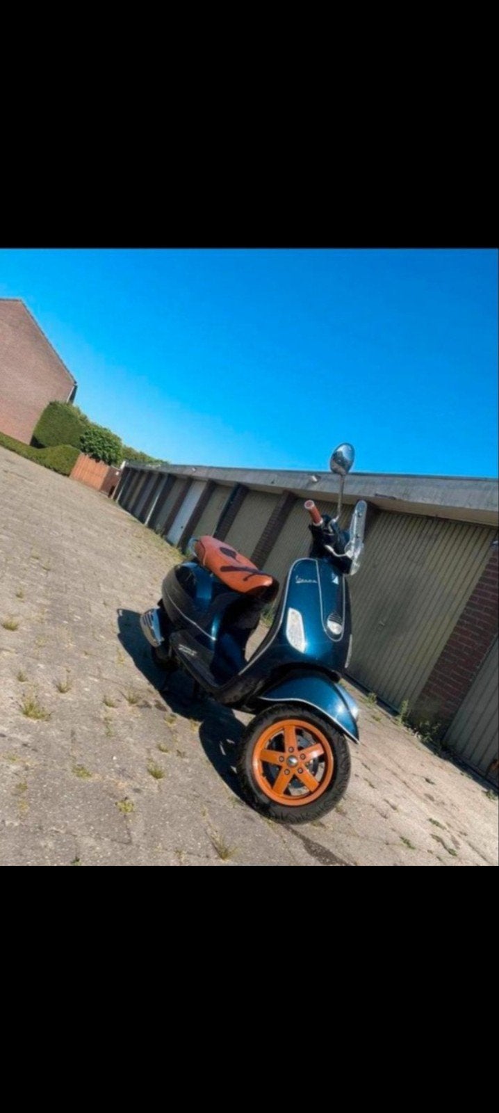 Vespa Custom 80cc, Fietsen en Brommers, Scooters | Vespa, Gebruikt, Vespa LX, Maximaal 45 km/u, Benzine, Ophalen