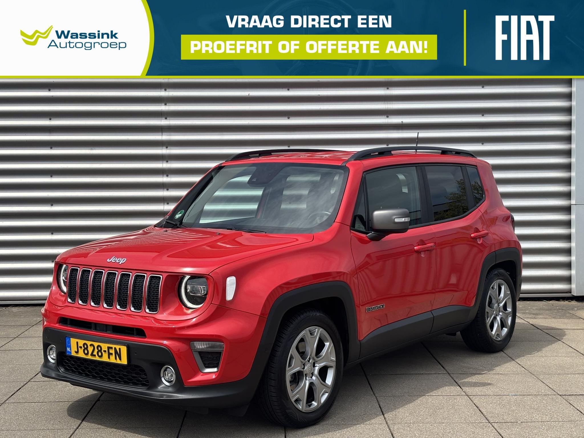 Jeep Renegade 1.3T Freedom Navigatie | Camera | Leder | Stoe, Auto's, Automatische klimaatregeling, Gebruikt, 4 cilinders, 150 pk