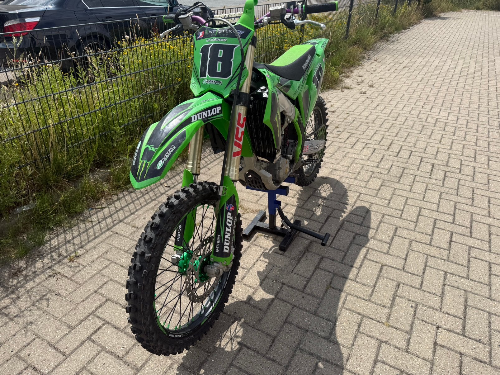Foto 2 van Kawasaki KX250F 2023 – 74 uur | Veel extra’s