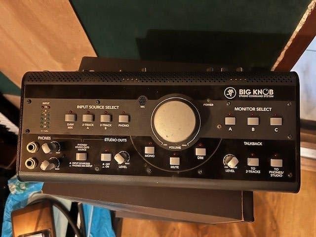 Mackie Big Knob Studio Monitor Controller, Ophalen of Verzenden, Gebruikt