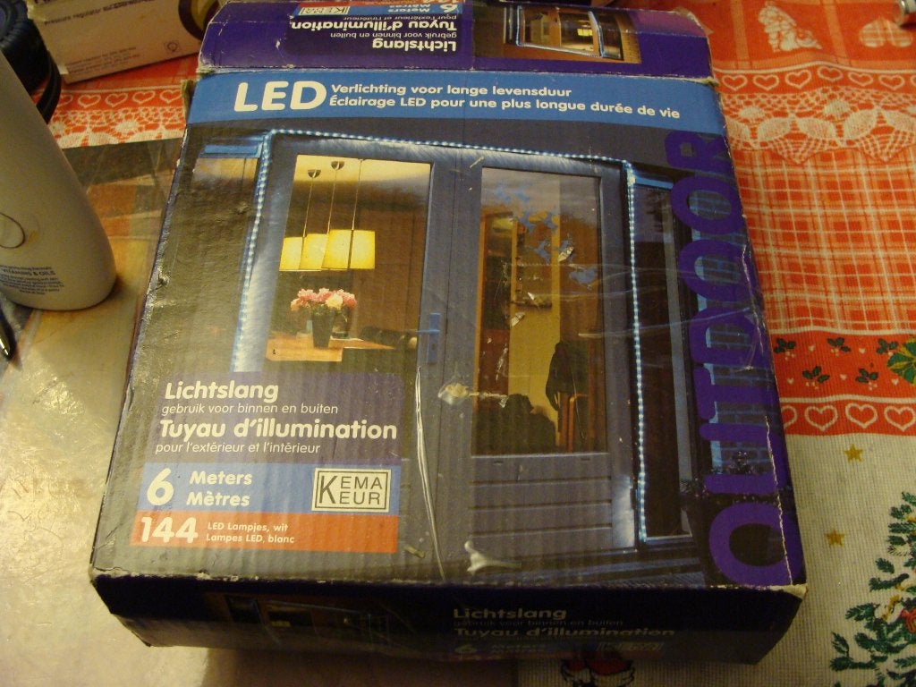 Te koop kerst licht slang 6 meter in goede conditie, Diversen, Kerst, Ophalen of Verzenden, Zo goed als nieuw