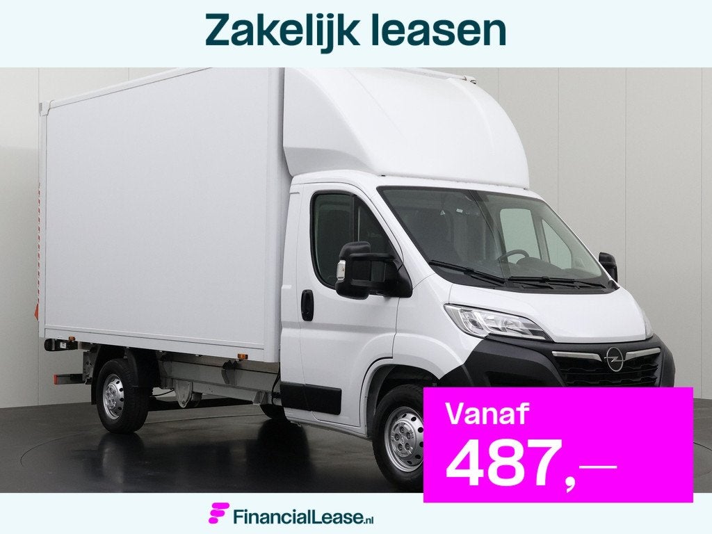 Opel Movano 140PK Bakwagen | Laadklep | 1046Kg Laden | Camer, Gebruikt, Euro 6, 2500 kg, Wit