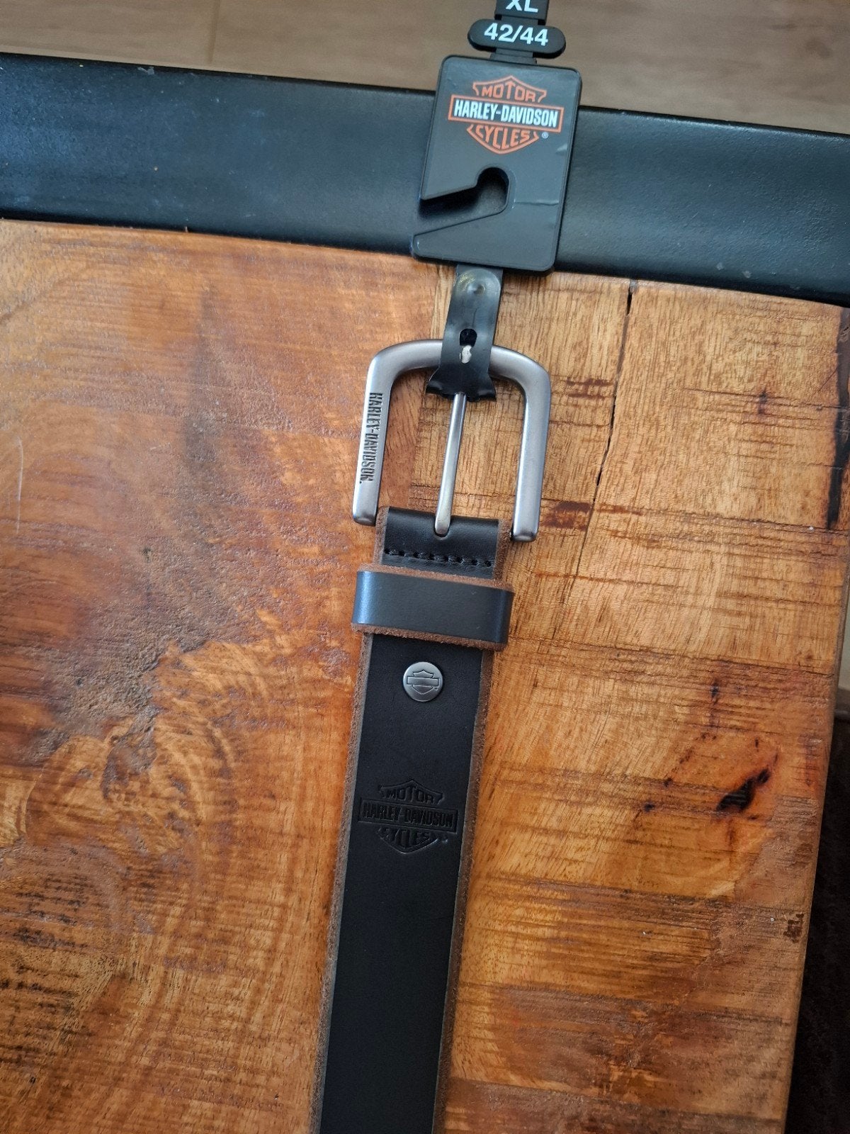 Harley Davidson Riem Zwart Maat 42/44 (115cm), Nieuw met kaartje, Overige typen, Heren, Harley Davidson. Origineel.