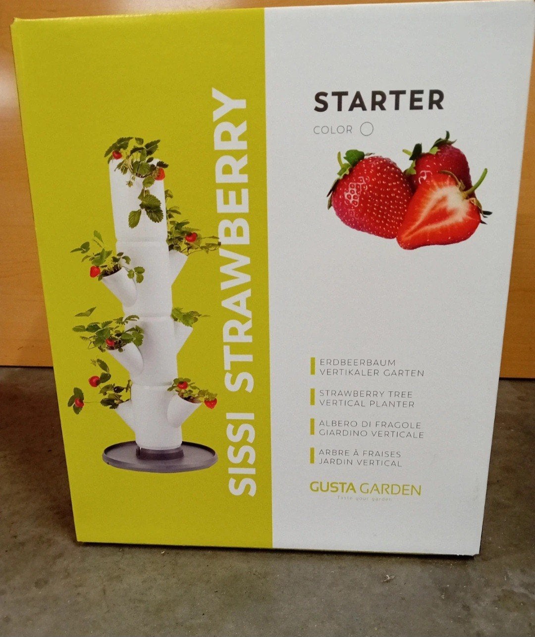 Sissi Strawberry Vertical Planter - Starter Kit, Volle zon, Vaste plant, Ophalen of Verzenden, Zomer
