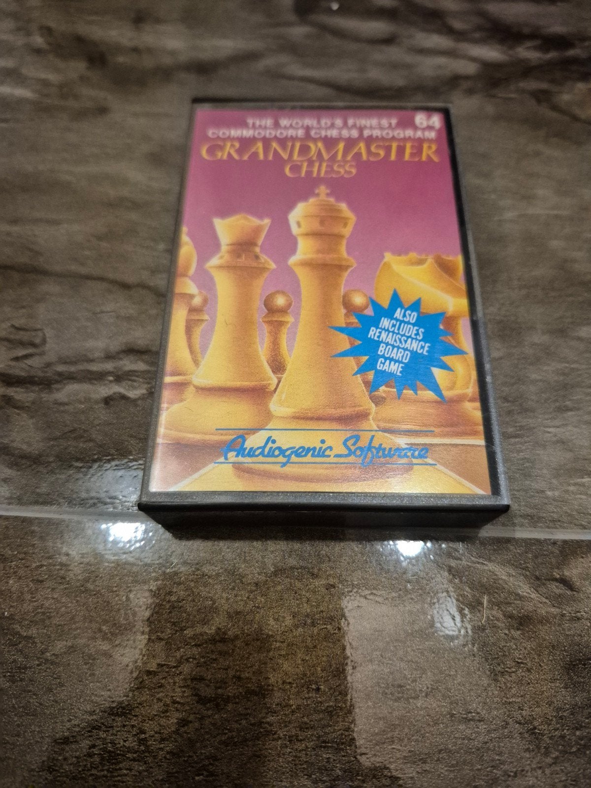 Grandmaster Chess Commodore 64 C64 Spel, Spelcomputers en Games, Games | Pc, Gebruikt, Puzzel en Educatief, 1 speler, Vanaf 7 jaar