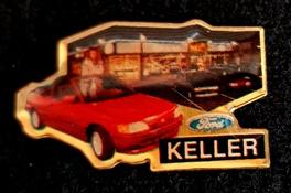 Ford- Keller pin, Verzamelen, Verzenden, Nieuw, Transport, Speldje of Pin
