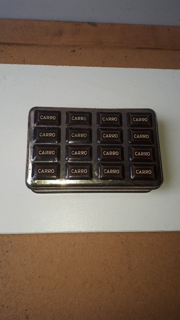 driessen chocolade blik, Ophalen of Verzenden, Gebruikt, Overige