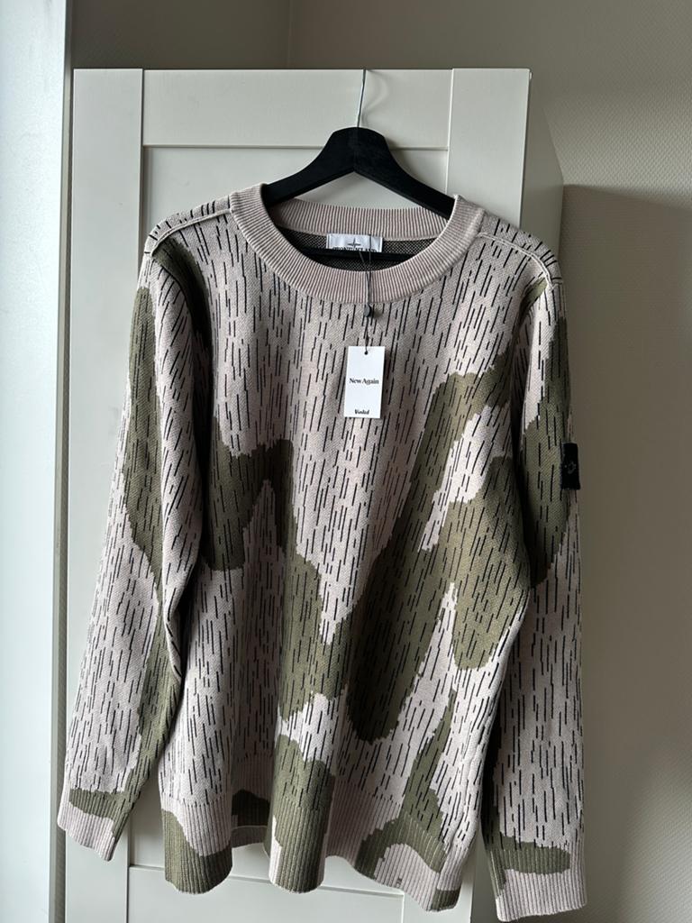 Stone Island trui L valt als XL -, Ophalen of Verzenden, Zo goed als nieuw, Maat 56/58 (XL), Grijs