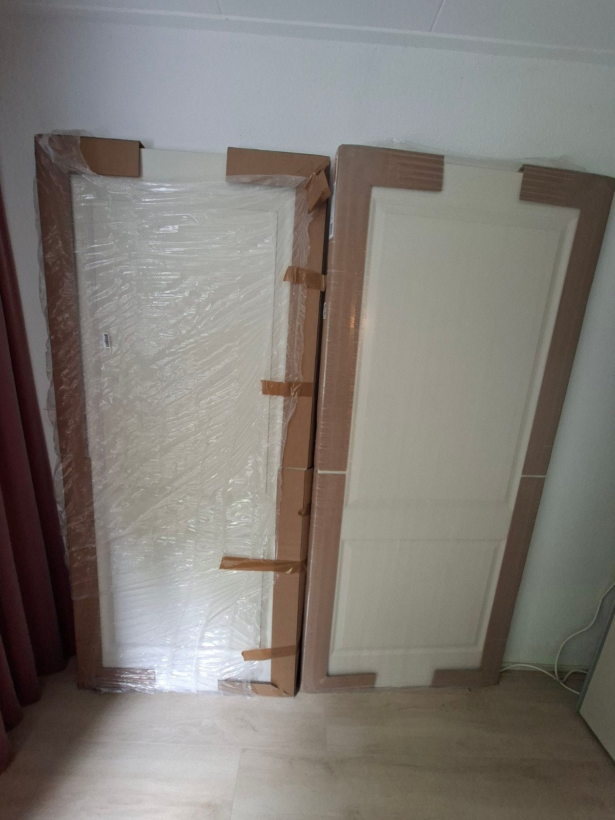 Nieuwe binnendeuren (2 stuks), Doe-het-zelf en Verbouw, Ophalen, 80 tot 100 cm, Binnendeur, Nieuw