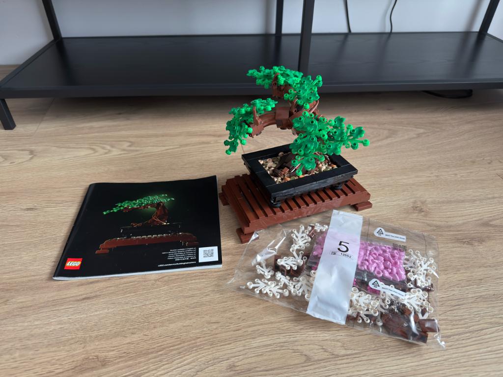 LEGO 10281 Bonsaiboompje, Lego, Ophalen of Verzenden, Zo goed als nieuw, Complete set