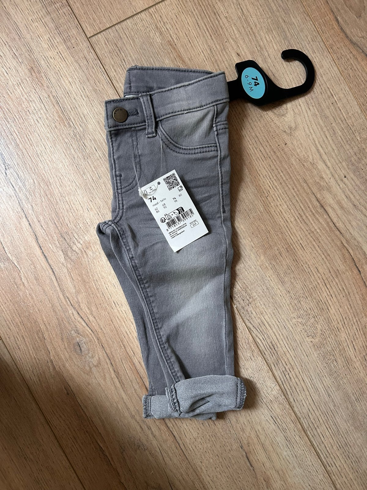 Hema baby jog denim maat 74, Ophalen, Nieuw, Jongetje of Meisje, Broekje