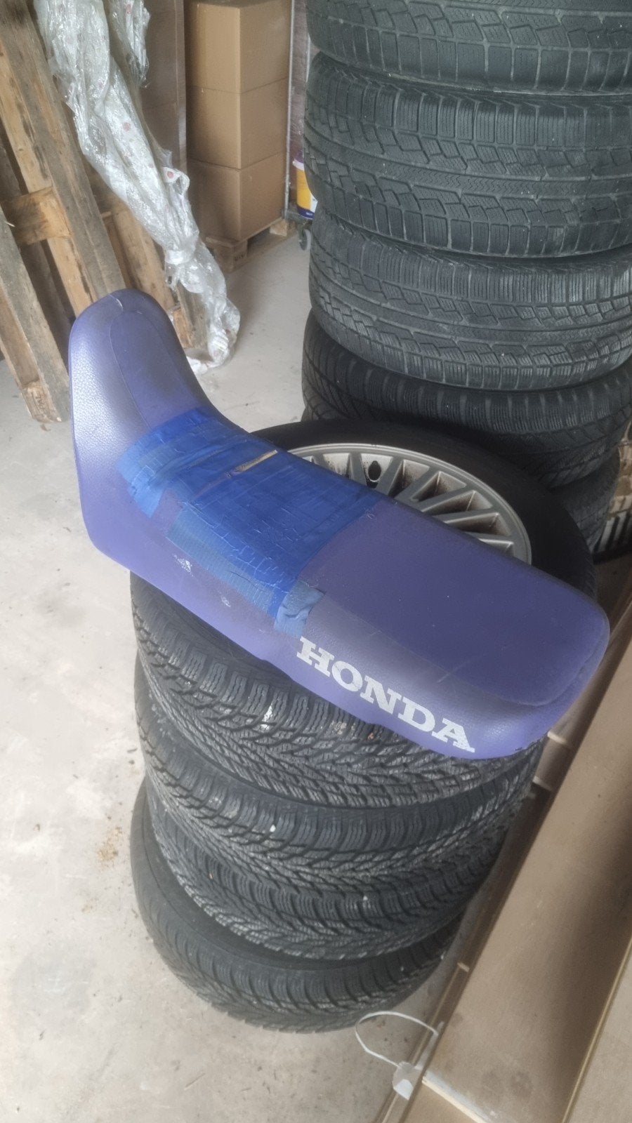 Honda XRV 750 Africa Twin Zadel RD07 - Opnieuw Bekleden, Motoren, Ophalen of Verzenden, Gebruikt