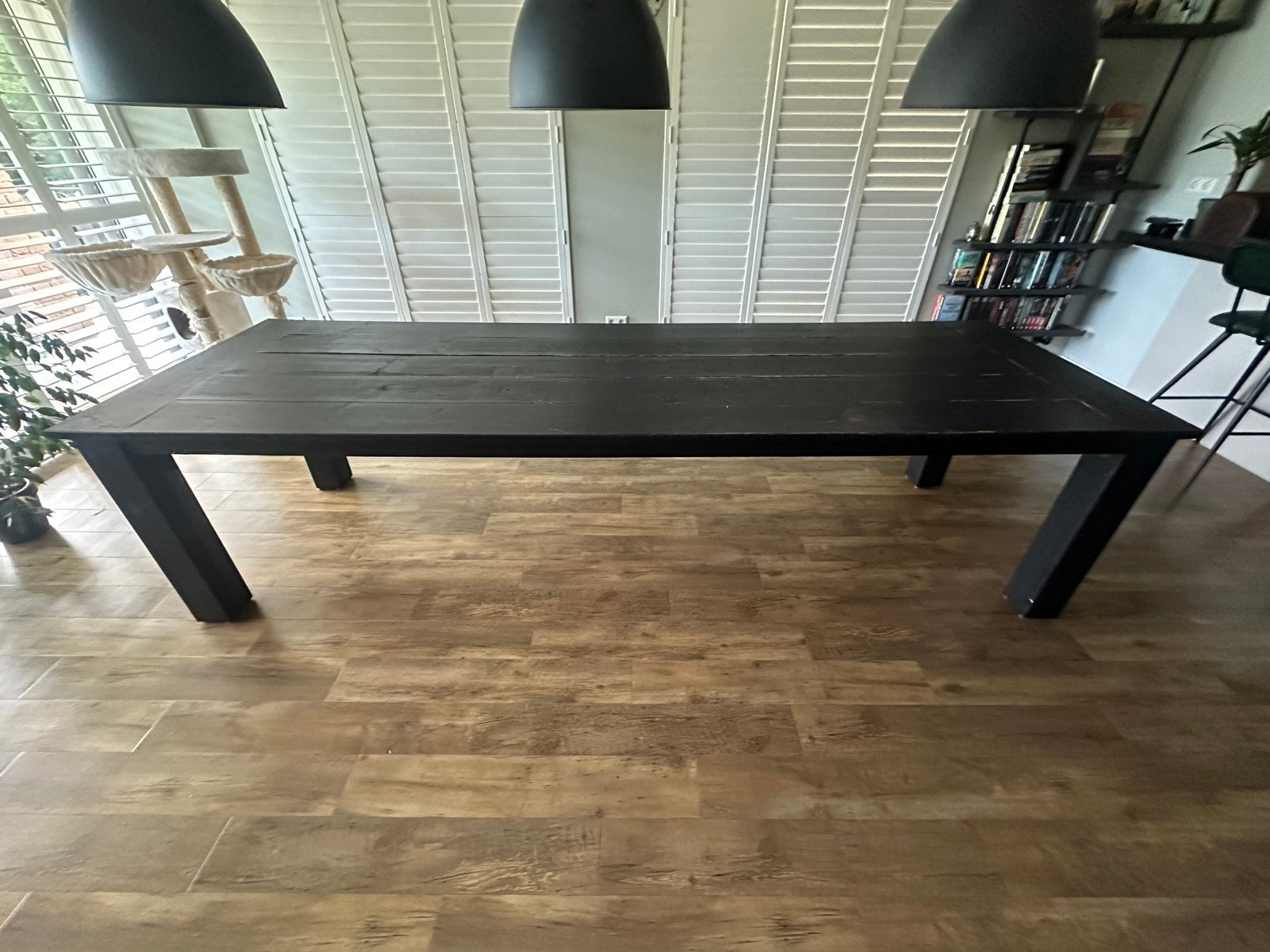 Gratis af te halen eettafel 3m-1m., Huis en Inrichting, Tafels | Eettafels, Ophalen, 200 cm of meer, 50 tot 100 cm, Zo goed als nieuw