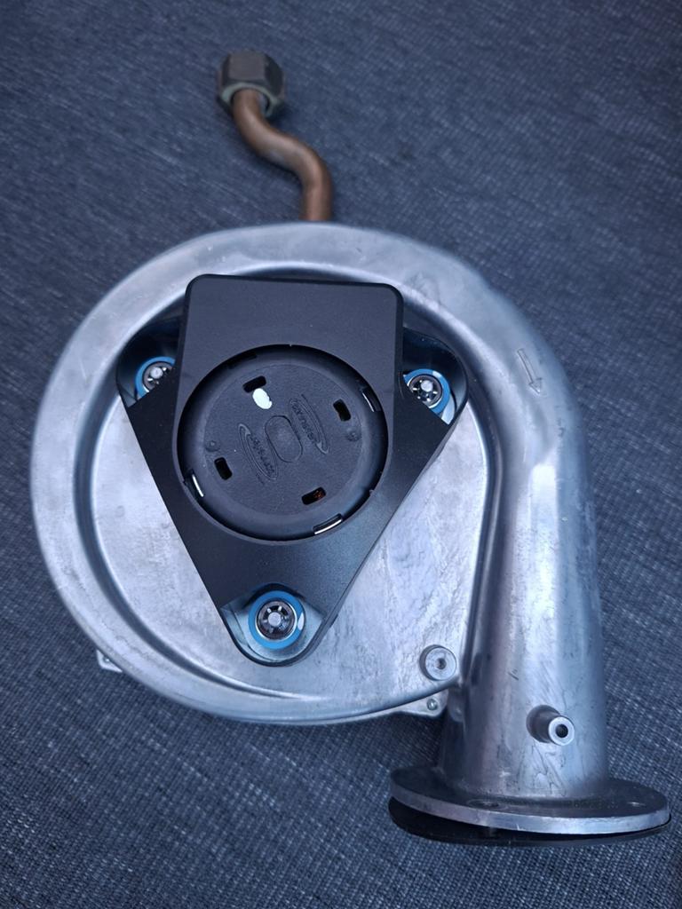Intergas ventilator set HRE/ECO en ontsteekkabel, Ophalen, Zo goed als nieuw