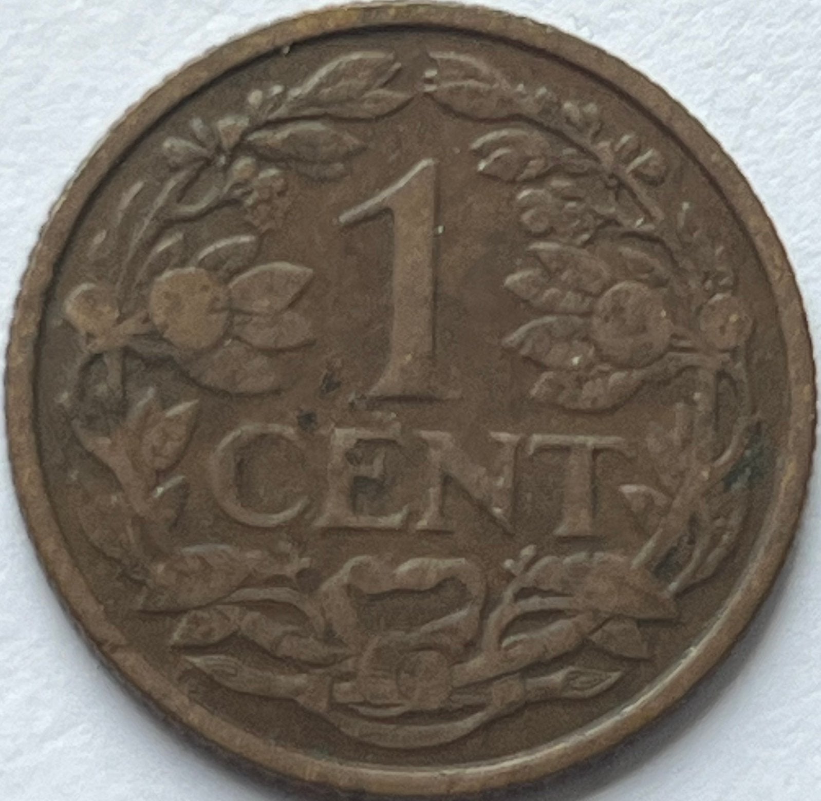 Een cent 1924, Ophalen of Verzenden, Koningin Wilhelmina, 1 cent, Losse munt