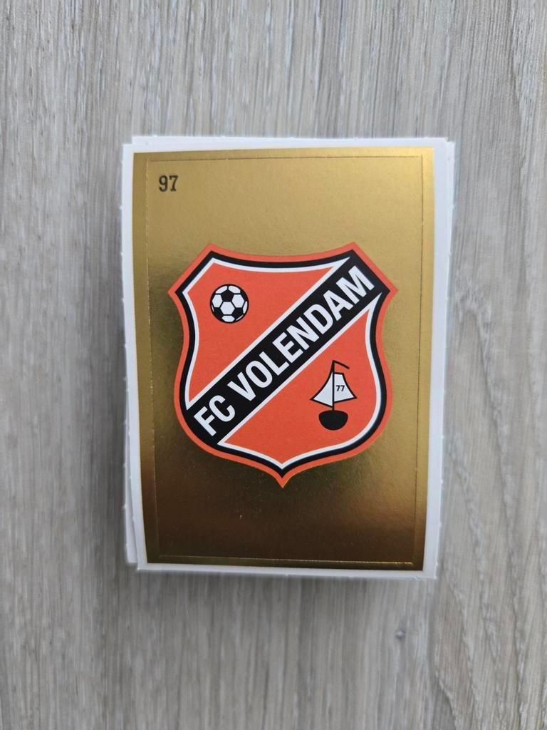 Plus Voetbal Stickers FC Volendam, Verzamelen, Ophalen of Verzenden, Nieuw, Overige binnenlandse clubs, Poster, Plaatje of Sticker