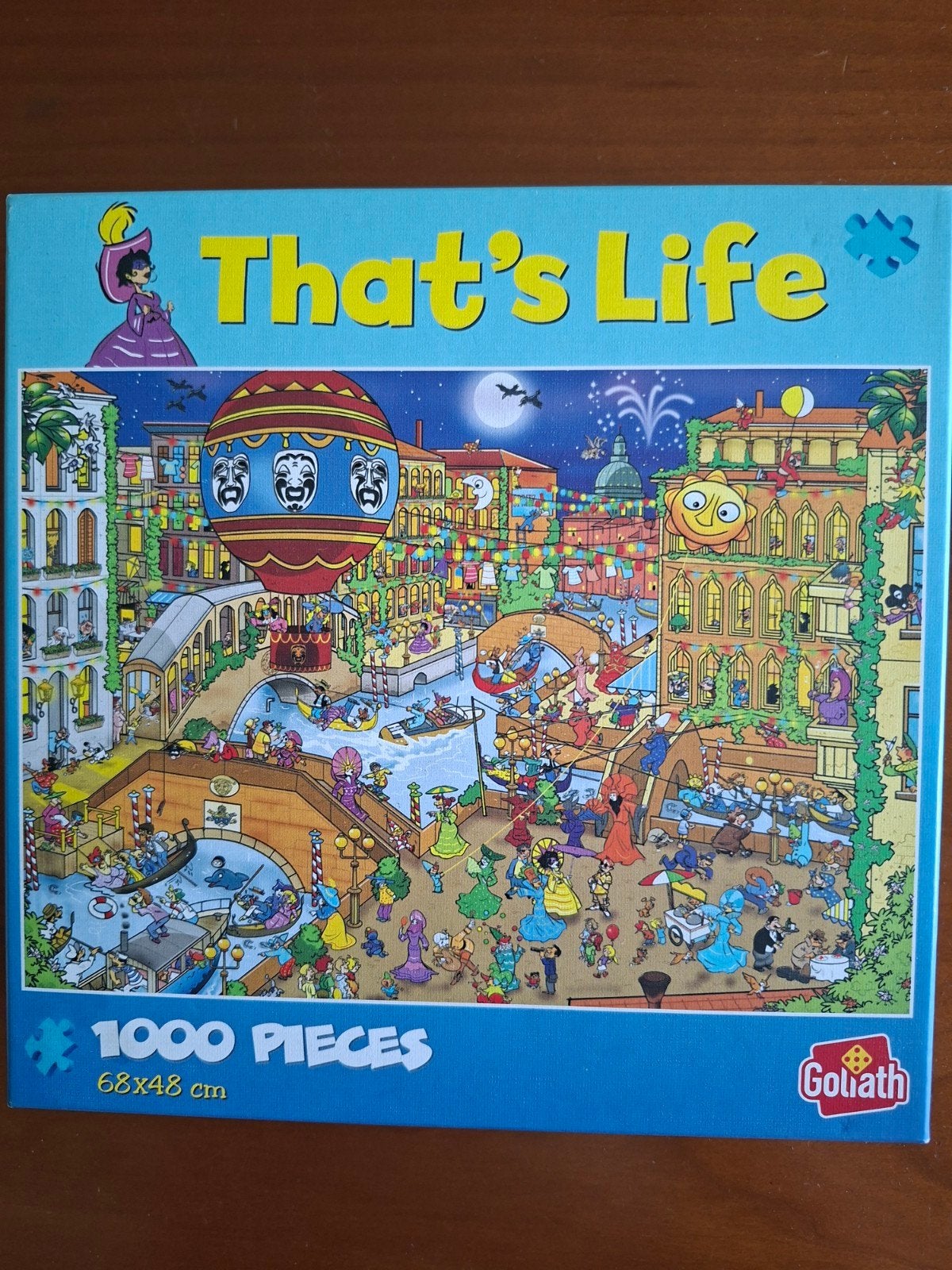 Goliath That's Life Legpuzzel 1000 stukjes, Ophalen of Verzenden, 500 t/m 1500 stukjes, Gebruikt, Legpuzzel