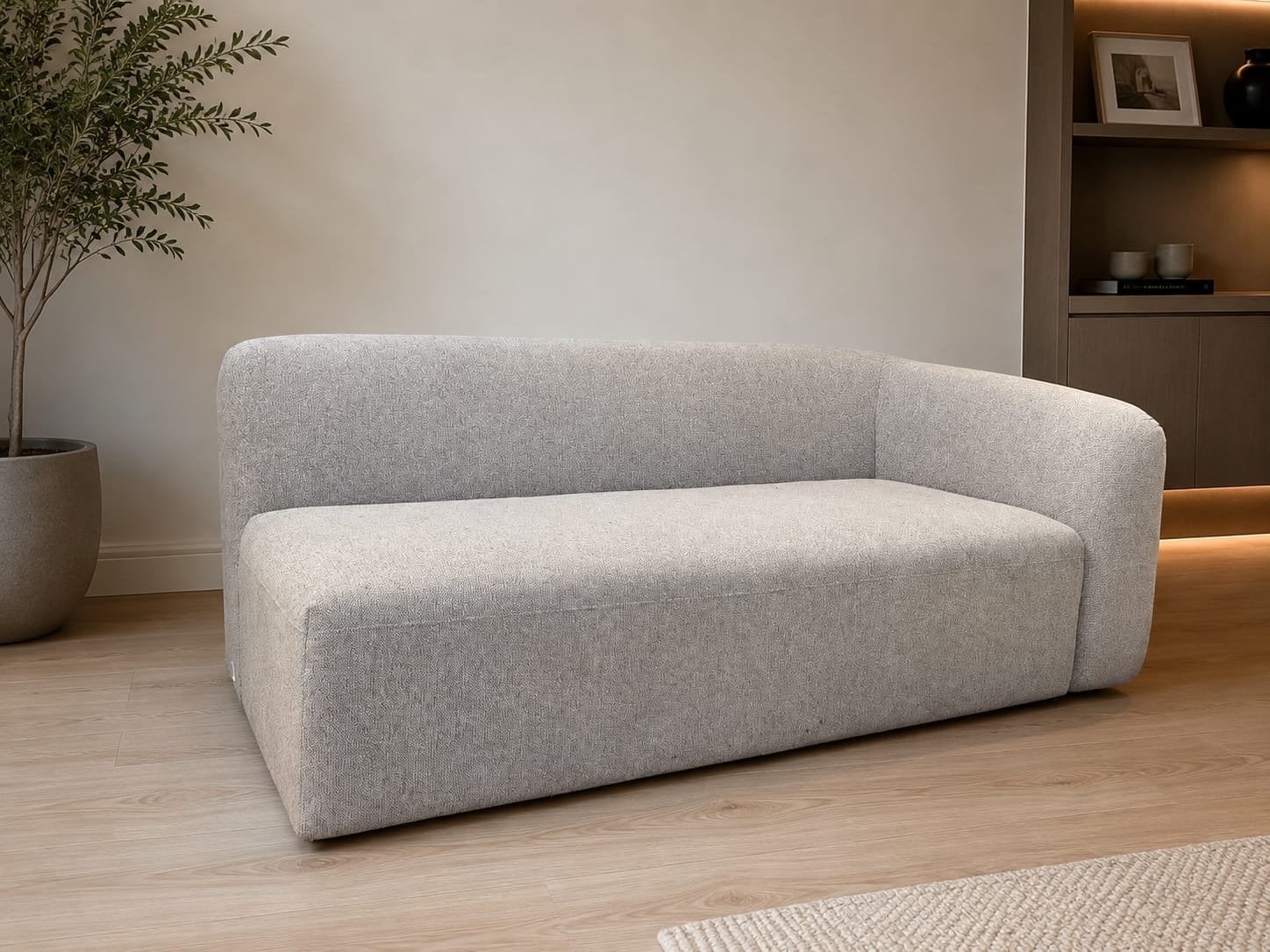 Be Pure Home Hoekbank, Huis en Inrichting, Banken | Bankstellen, Ophalen, 250 tot 300 cm, Hoekbank, Zo goed als nieuw