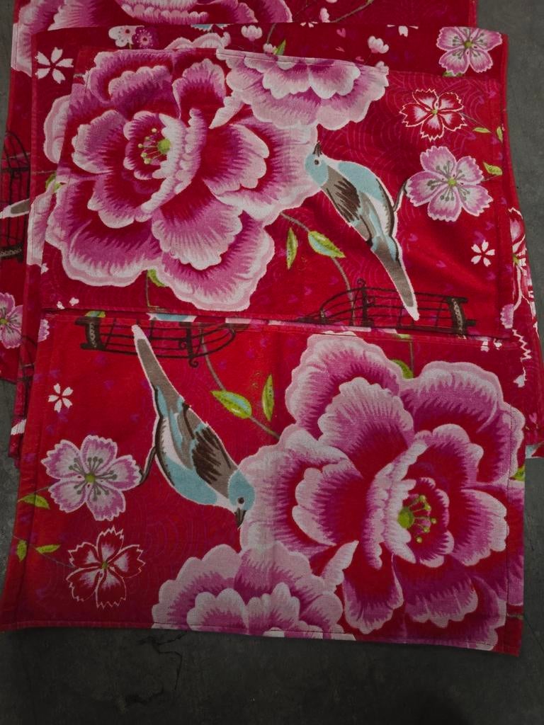 Pip Studio handdoeken set: 2 grote, 2 gastendoekjes, Huis en Inrichting, Badkamer | Badtextiel en Accessoires, Ophalen of Verzenden