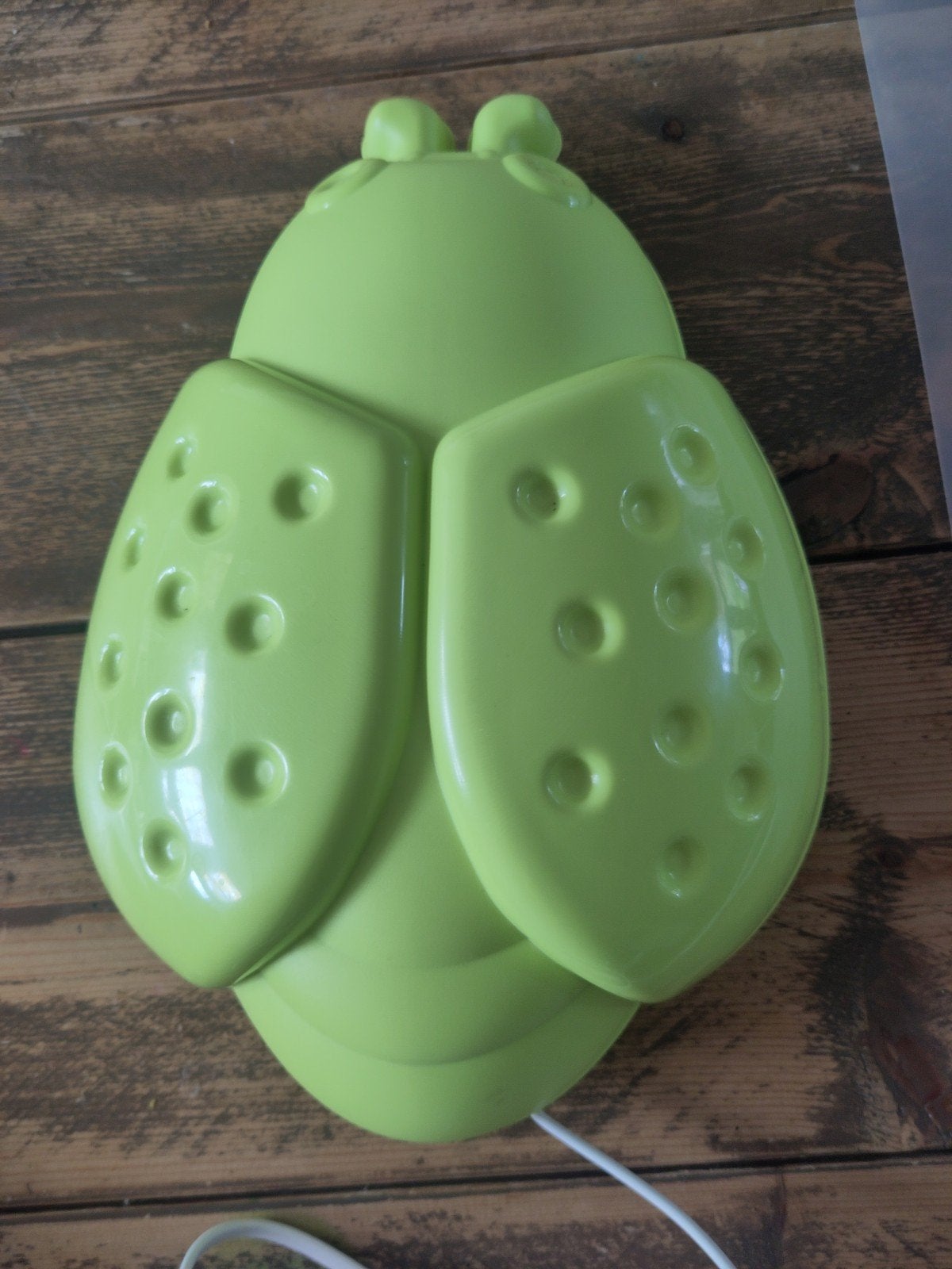IKEA Spöka LED nachtlampje lieveheersbeestje groen, Ophalen, Gebruikt, Groen, IKEA