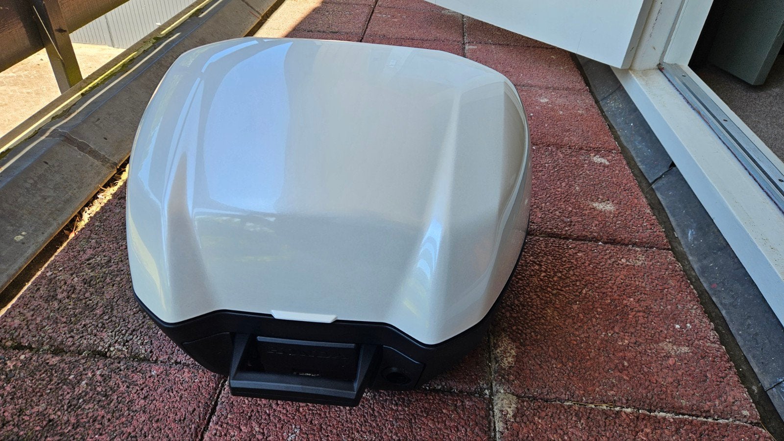 Honda topkoffer 31L pearl white vfr800 crossrunner, Motoren, Ophalen, Nieuw