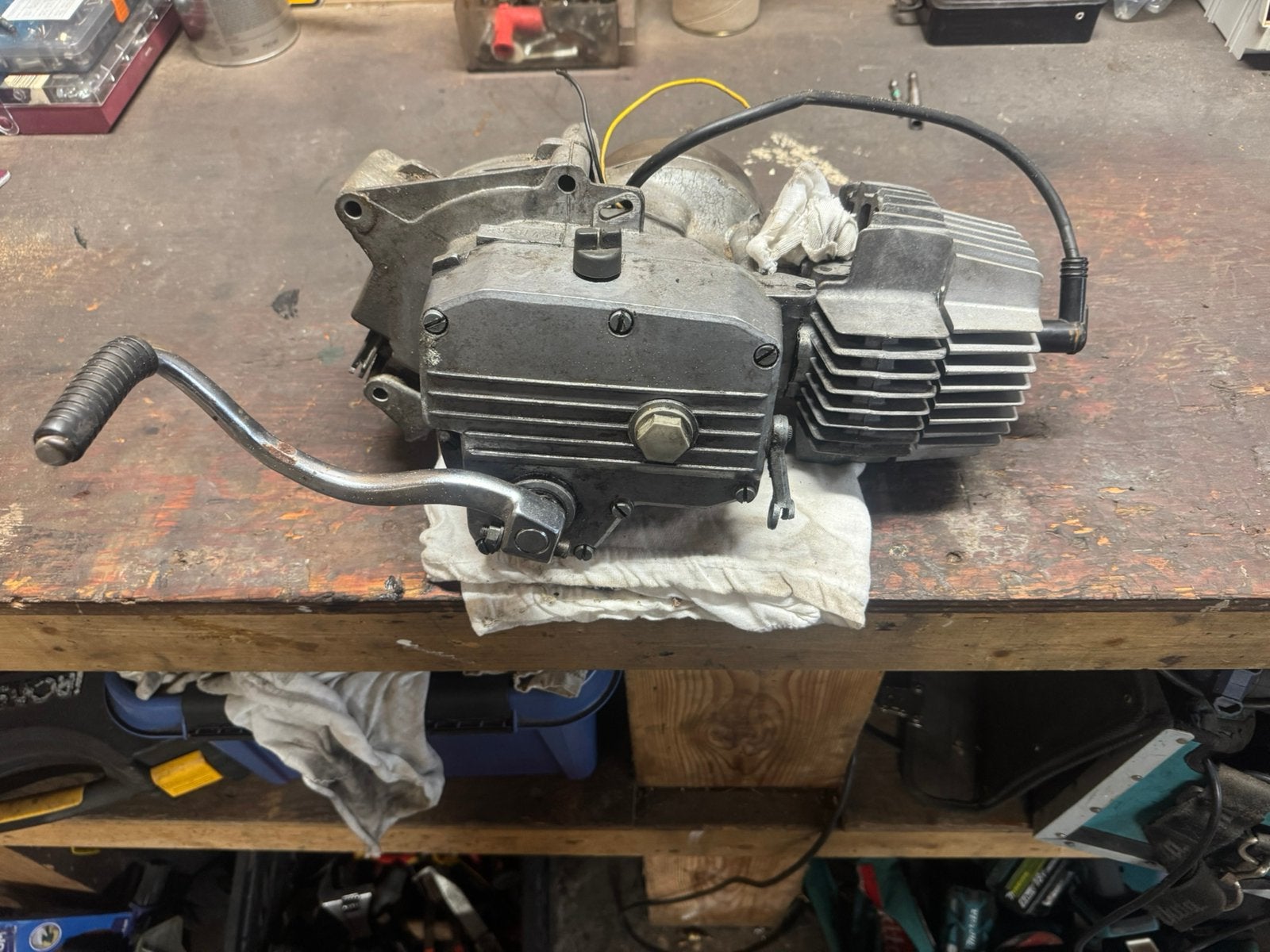 Puch 2-speed blok, Ophalen of Verzenden, Zo goed als nieuw, Blok