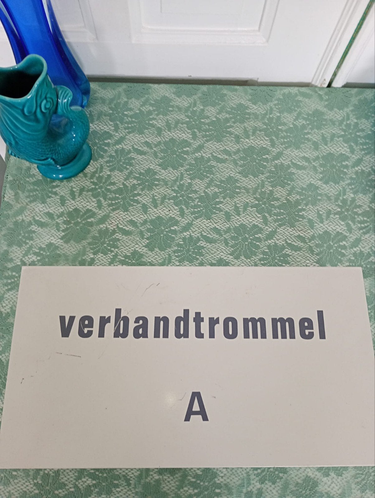 Verbandtrommel vintage, Ophalen of Verzenden, Gebruikt