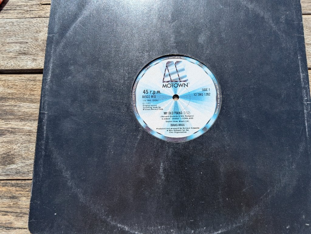Maxi single - Diana Ross - My old piano, Cd's en Dvd's, Vinyl Singles, Ophalen of Verzenden, Zo goed als nieuw, R&B en Soul