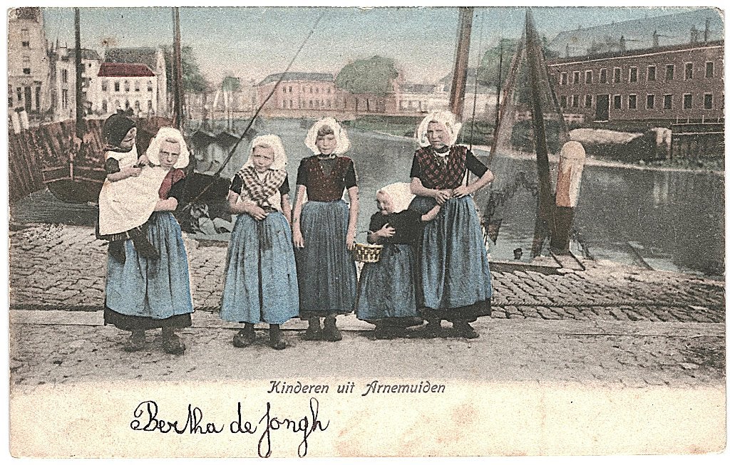 700250 Arnemuiden Vlissingen Zeeland 1904 Gelopen met zegel, Ophalen of Verzenden, Voor 1920, Gelopen, Zeeland