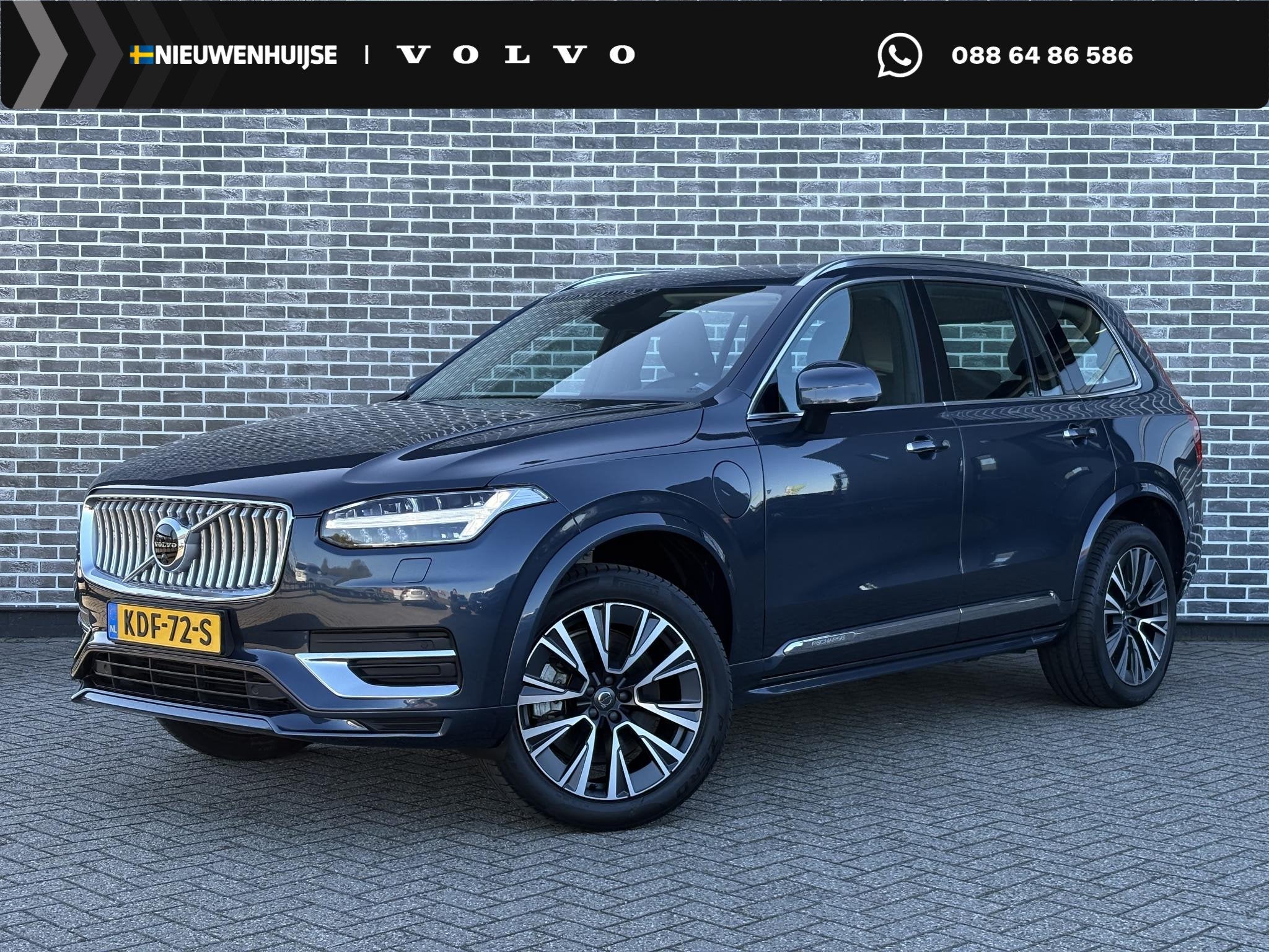 Volvo XC90 Plug-in Hybrid T8 AWD Inscription | Long Range |, 12 maanden, Gebruikt, 4 cilinders, Blauw