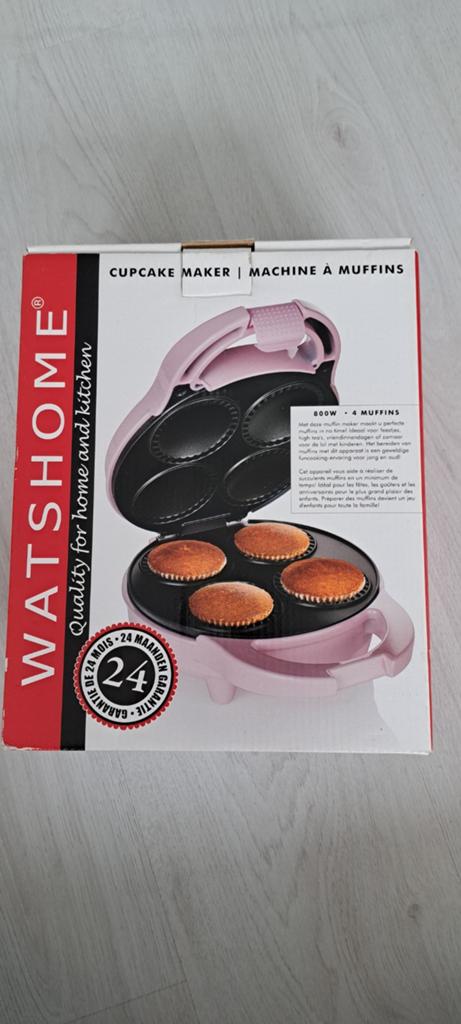 WATSHOME Cupcake Maker - Nieuw in doos, Ophalen of Verzenden, Nieuw