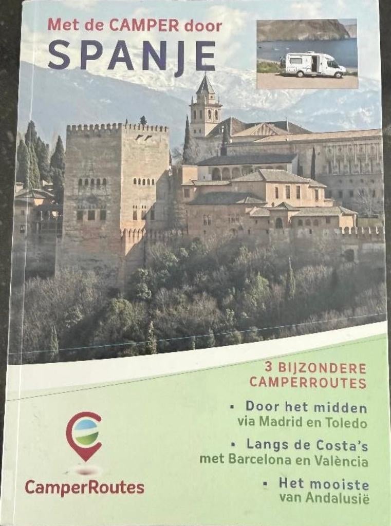 Spanje  - met de camper door, Europa, Ophalen of Verzenden, Reisgids of -boek, ANWB