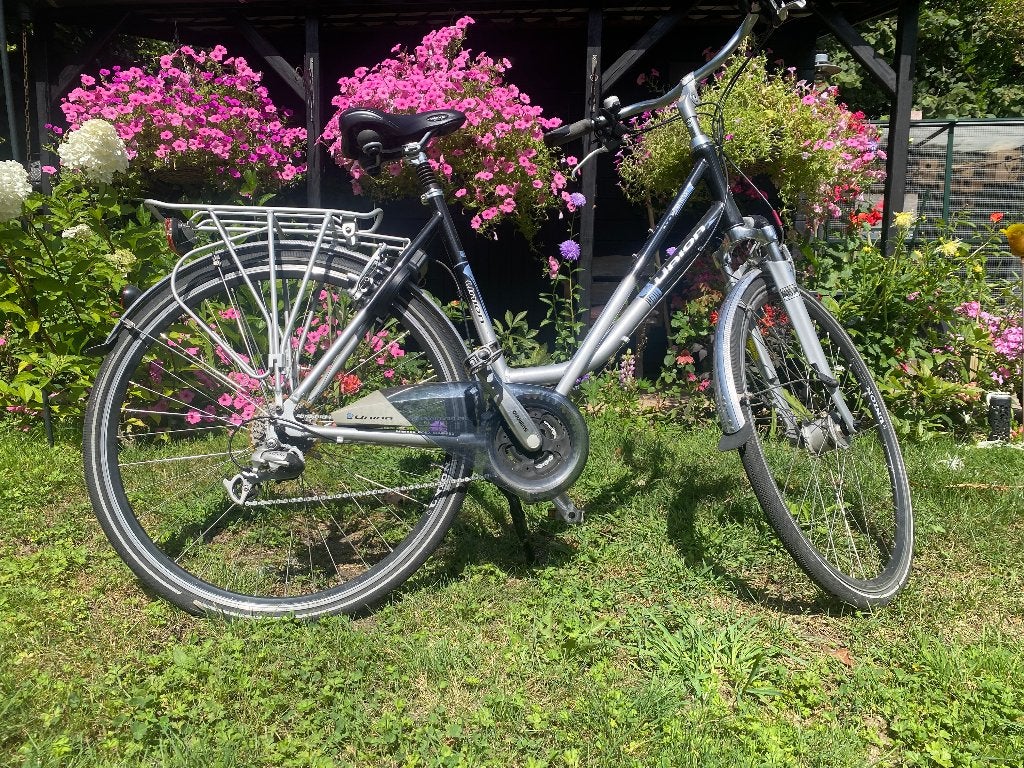 damesfiets, Fietsen en Brommers, Gebruikt, Velgrem, Versnellingen, 50 tot 53 cm