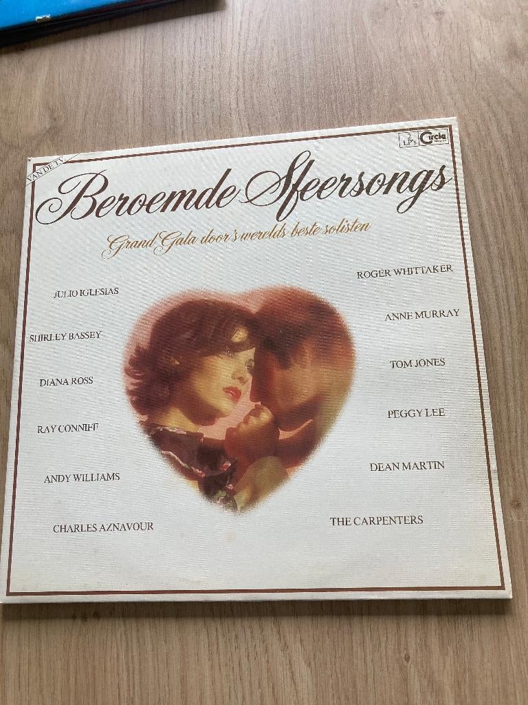 Dubbel LP Beroemde Sfeersongs, Ophalen of Verzenden, Gebruikt, Overige formaten