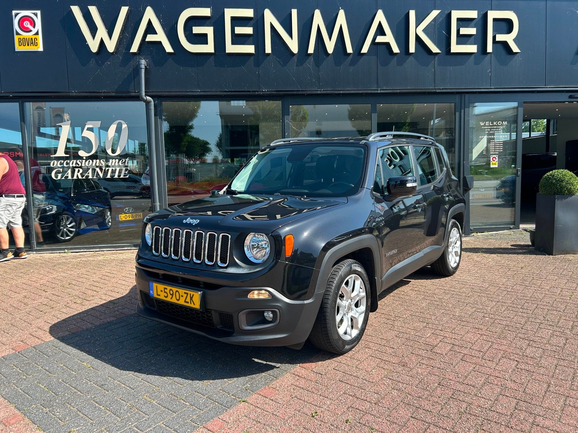 Jeep Renegade 1.4 MultiAir Night Eagle Cruise|CAM|Carplay!, Auto's, Jeep, Voorwielaandrijving, Stof, 4 cilinders, Met garantie (alle)