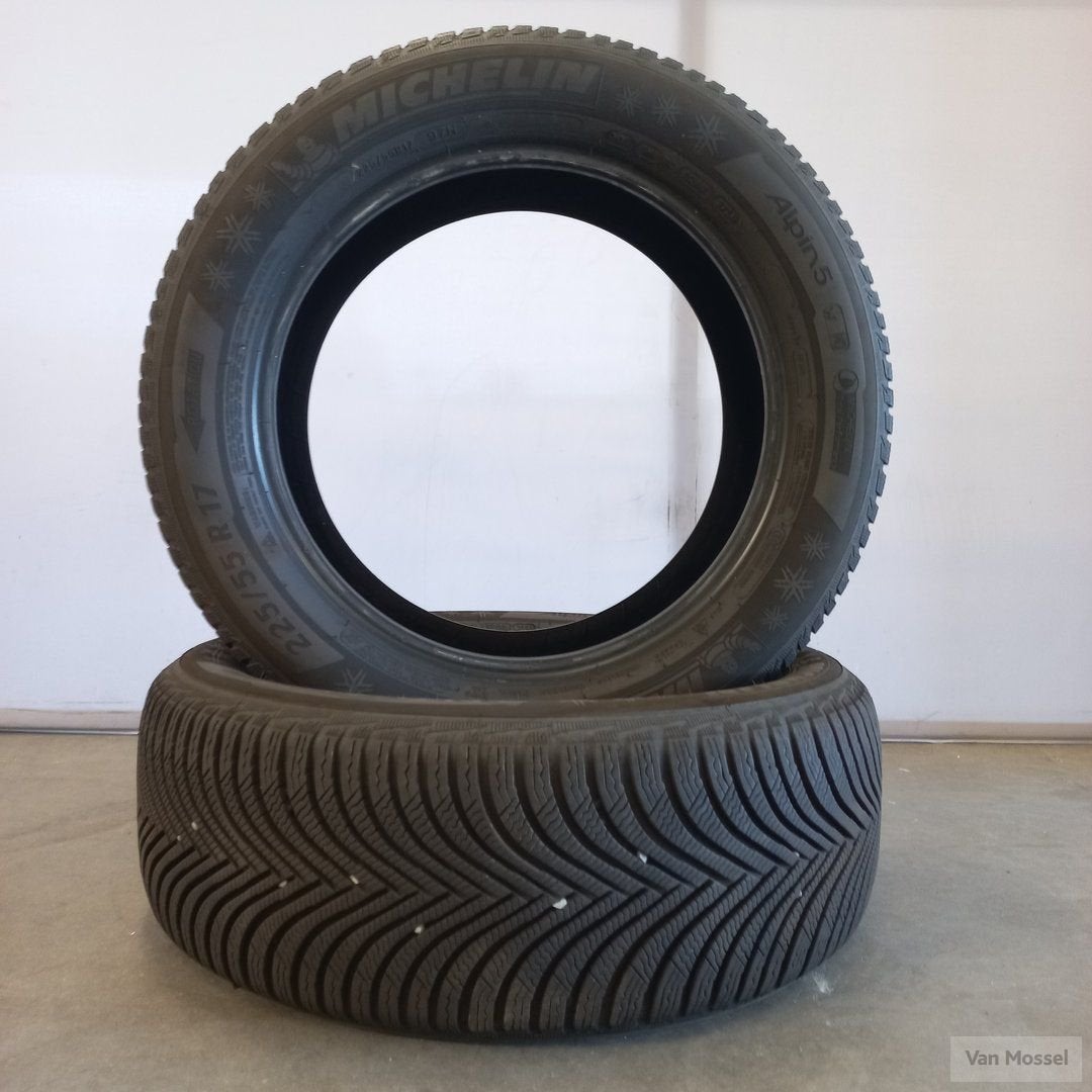 Michelin Alpin 5 225/55/R17 97H, Gebruikt, -, -, 17 inch